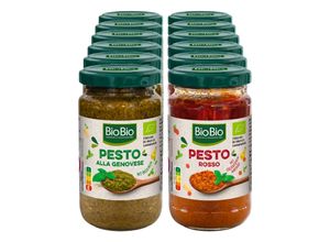 BioBio Pesto Mix 190 g, verschiedene Sorten, 12er Pack