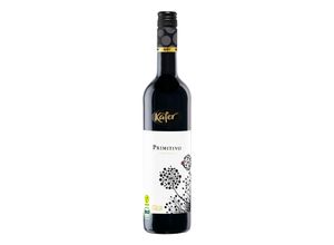 Feinkost Käfer Käfer Primitivo Bio Vegan IGP trocken 13,0 % vol 0,75 Liter - Inhalt: 6 Flaschen