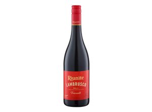 Riunite Lambrusco Emilia IGT Rosso 7,5 % vol 0,75 Liter - Inhalt: 6 Flaschen