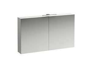 LAUFEN Base LED-Spiegelschrank H4029021102611 120x70x18,5cm, Weiß Glänzend