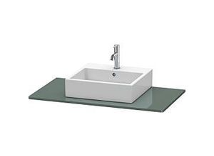 Duravit XSquare Konsole XS060E03838 100x55cm, mit 1 Ausschnitt, Dolomiti Grey hochglanz