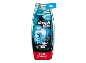 duschdas Duschgel For Men 3 x 225 ml, 10er Pack