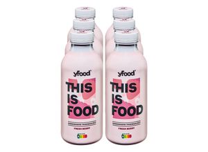 YFood Drink Fresh Berry 500 ml, 6er Pack