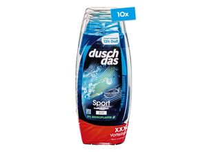 duschdas Duschgel Sport 3 x 225 ml, 10er Pack