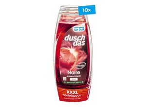 duschdas Duschgel Noire 3 x 225 ml, 10er Pack