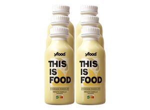 YFood Drink Smooth Vanilla 500 ml, 6er Pack