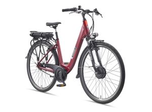 Telefunken City E-Bike RC845 Multitalent mit 7-Gang Shimano Nabenschaltung, Weinrot