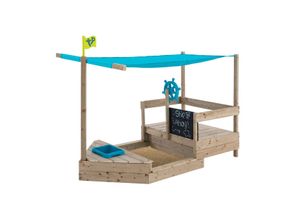 50NRTH TP Toys Holz Sandkasten Kinderspielboot AHOY