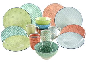 Creatable Mediterran Geschirr-Set