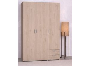 Parisot Kleiderschrank, Daily 12, 3-türig, Eiche