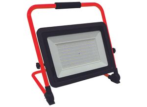 LED Arbeitsleuchte, Baustrahler, verstellbar, faltbar, 200W, 16000lm, 6500K, IP65, 3m Gummikabel