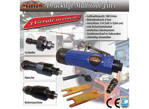 MAUK Druckluft Multitool 3 in 1