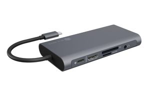 ICY BOX IB-DK4040-CPD, 10-in-1 USB Type-CDockingStation mit PD 100 W