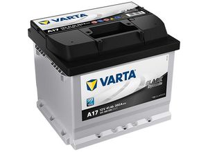 Varta Black Dynamic 5414000363122 Autobatterien, A17, 12 V, 41 Ah, 360 A