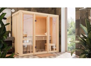 Karibu Elementsauna Sky II 3,6 kW Ofen + Steuergerät Easy Bio