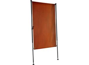 Angerer Balkonsichtschutz orange/braun 150 cm