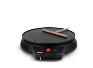 WEASY Wëasy GOO30 Crepes-Maker / 30cm Durchmesser / 5 Wärmestufen / inklusive Teigverteiler / 1000 W / schwarz