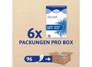 TENA Inkontinenzeinlagen Discreet Extra Plus 96 Stk.