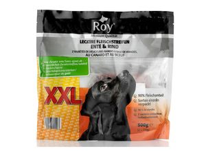 Hunde-Snacks XXL, Ente & Rind 500g Packung