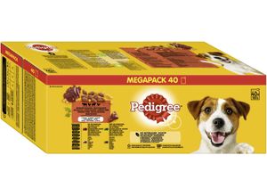 Pedigree Portionsbeutel Megapack Adult in Gelee Multipack 40 x 100g