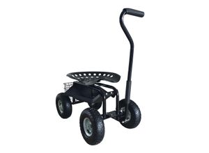 AXI AG22 Fahrbarer Gartensitz Schwarz