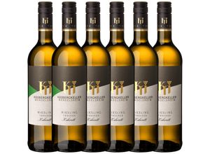 Lauffener Weingärtner Mundelsheimer Riesling Kabinett 0,75l - 6er Karton