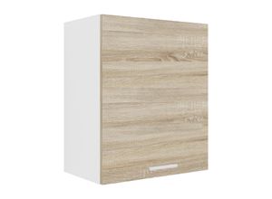 Vcm Küchenschrank Breite 50 cm Holztür Hängeschrank Küche Küchenmöbel Esilo