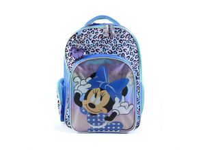 Schultasche Disney Minni Mouse Blau Backpack Freizeit-Tasche