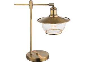 Globo Lighting - NEVIS - Tischleuchte Metall bronzefarben, 1x E27