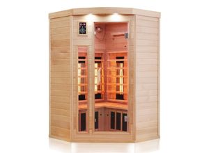 Infrarotkabine Infrarotsauna LAKEFIELD Dual-Therm 140cm x 140cm x 190cm