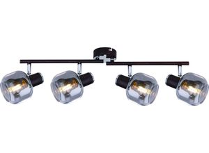 Globo Lighting - PALLO - Strahler Metall bronzefarben, 4x E14