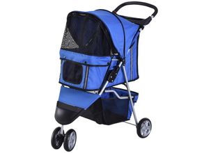 PawHut Hundebuggy Buggy (Blau)