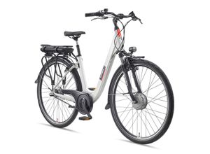 Telefunken City E-Bike RC835 Multitalent mit 3-Gang Shimano Nabenschaltung, Weiß