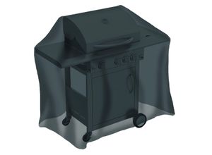 Tepro Universal Abdeckhaube - für Gasgrill mittel, schwarz