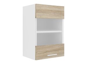 Vcm Küchenschrank Breite 40 cm Matt Glastür Hängeschrank Küche Küchenmöbel Esilo