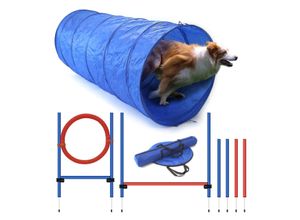 Lemodo Agility Set für effektives Hundetraining, Einsteiger-Set in den Hundesport