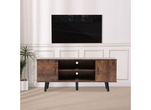 Happy Home TV Schrank Sideboard Kommode HWB11-HOL Holz