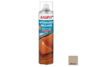 Baufix Wetterschutz-Holzlasur-Spray - Silbergrau