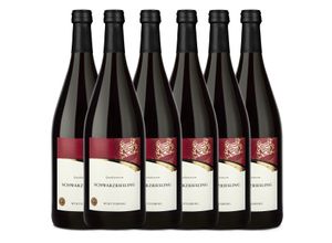 Württemberger Schwarzriesling Qualitätswein lieblich 1,0L 6er Karton