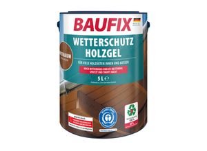 Baufix Wetterschutz-Holzgel Nussbaum