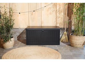 Premium-Gartenbox Schwarz