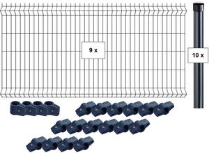 TETZNER & JENTZSCH Zaunkomplettset - 