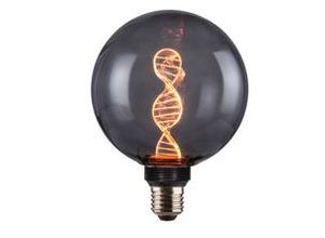 LED Filament Leuchtmittel, DNA, Smoke, E27, 3.5W, 120lm, 1800K, dimmbar