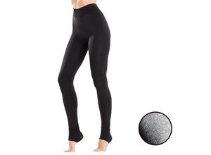 Winter-Leggings für Damen, 100 den - mit Fersensteg