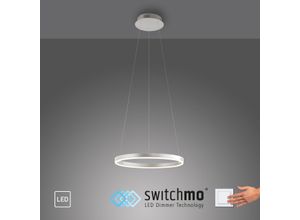 LeuchtenDirekt LED Pendelleuchte RITUS, rund, 3-Stufen-Dimmer, 3000Kelvin Ø39,3cm, Innenleuchte, IP20