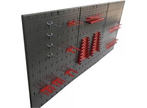 Kreher Werkzeugwand mit 14 tlg. Hakenset