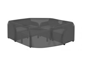 Tepro Universal Abdeckhaube - Loungegruppe groß, schwarz