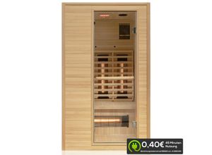 TroniTechnik Dewello® Infrarotkabine Infrarotsauna CALGARY 115cm x 105cm inkl. 5 Vollspektrumstrahler