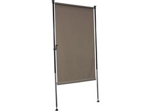 Angerer Balkonsichtschutz taupe 120 cm