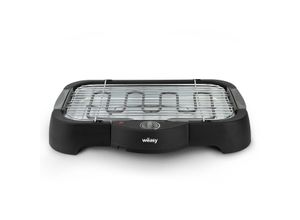 WEASY Wëasy Barbecue Electrique BBQ GBE40, Multifunktionaler Tischgrill, Innen-/Außengebrauch, Regulierbarer Thermostat, Fleisch Gemüse Fisch, Einfache Reinigung, Spülmaschinengeeignet